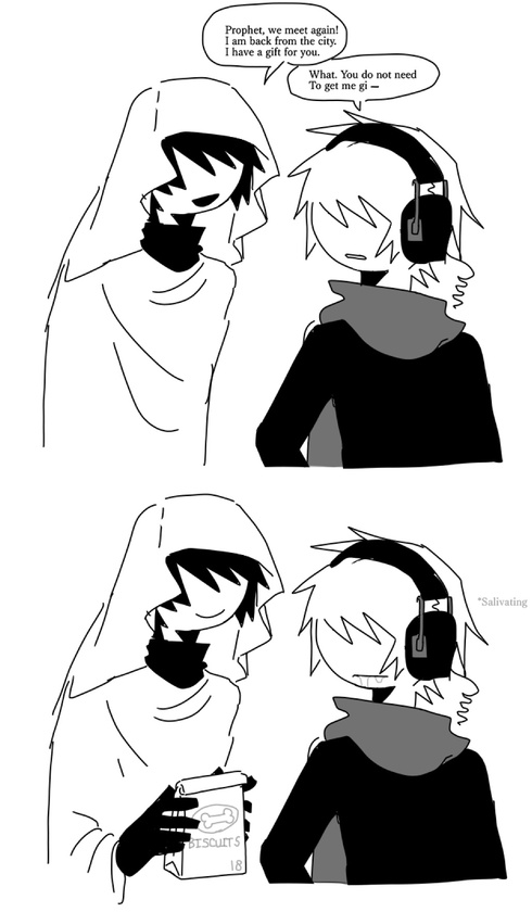 Prophet is pretty stubborn, but easily excitable.