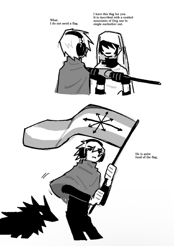 Mark is well-equipped!